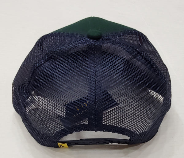 Nwt Polo Ralph Lauren Green/Navy Sportsman Respect Wild Life Trucker Hat - Unique Style