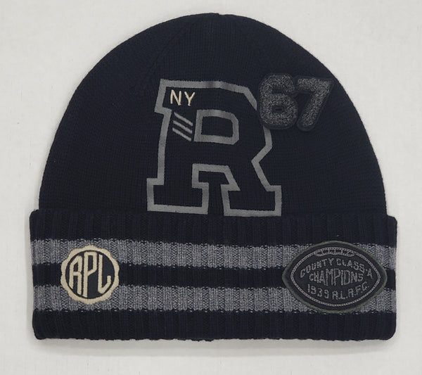 Nwt Polo Ralph Lauren Black RPL 67 NY Champions Skully - Unique Style
