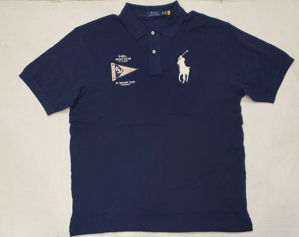 Nwt Polo Big & Tall Navy Marine Tour Polo - Unique Style