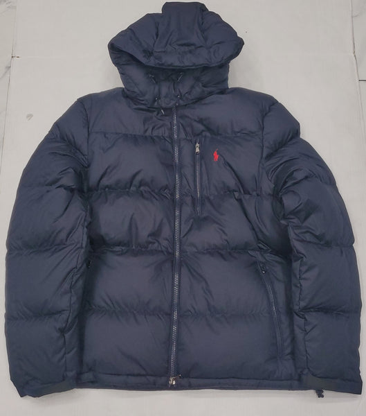 Nwt Polo Ralph Lauren Dark Navy Blue Down Filled Jacket - Unique Style