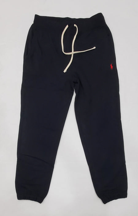 Nwt Polo Ralph Lauren Black/White with White Small Pony Track Pants