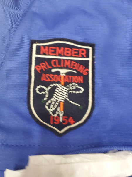 NWT Polo Ralph Lauren Royal Blue Suede Trim Patches Bag Pack - Unique Style