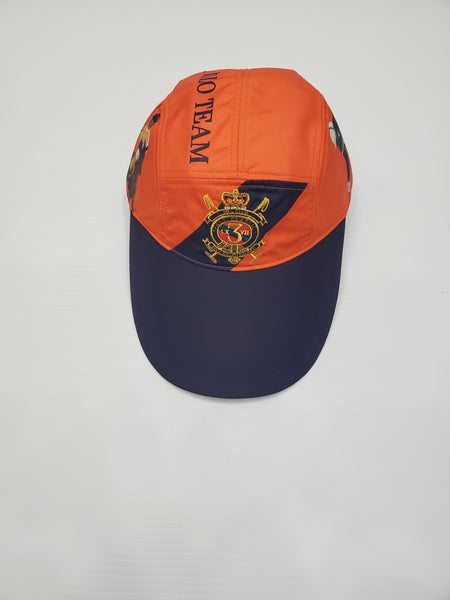 Polo Ralph Lauren Orange Equestrian Adjustable Strap Back Hat - Unique Style