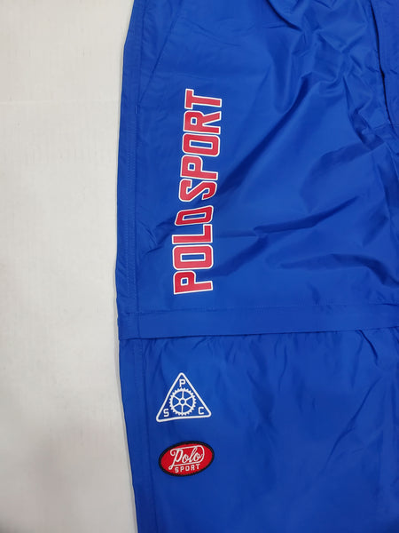Nwt Polo Ralph Lauren Royal Blue Polo Sport Le Cyclisme 2 in 1 Convertible Pants - Unique Style