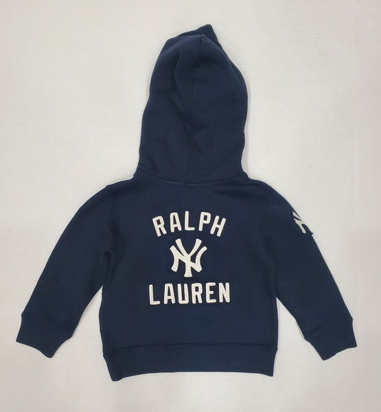 Nwt Kids Boys Polo Ralph Lauren Navy Yankee Hoody (8-20) - Unique Style