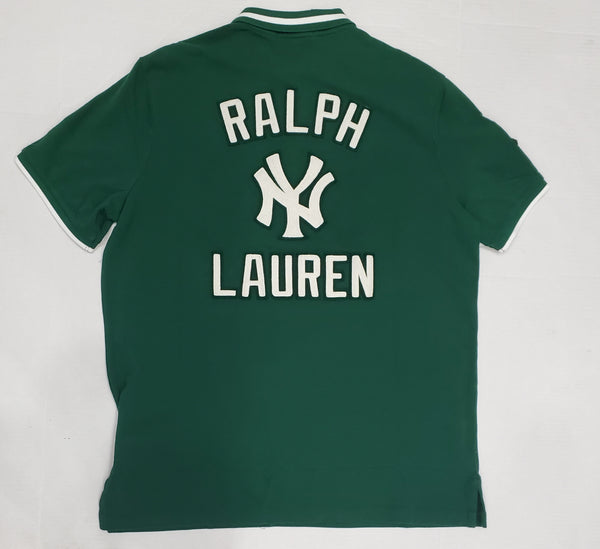 Nwt Polo Ralph Lauren Green Yankees Classic Fit Polo - Unique Style