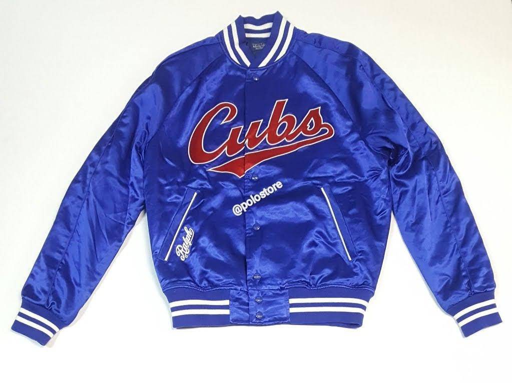 Polo Ralph Lauren Kids Polo Cubs Satin Jacket (18 -20)