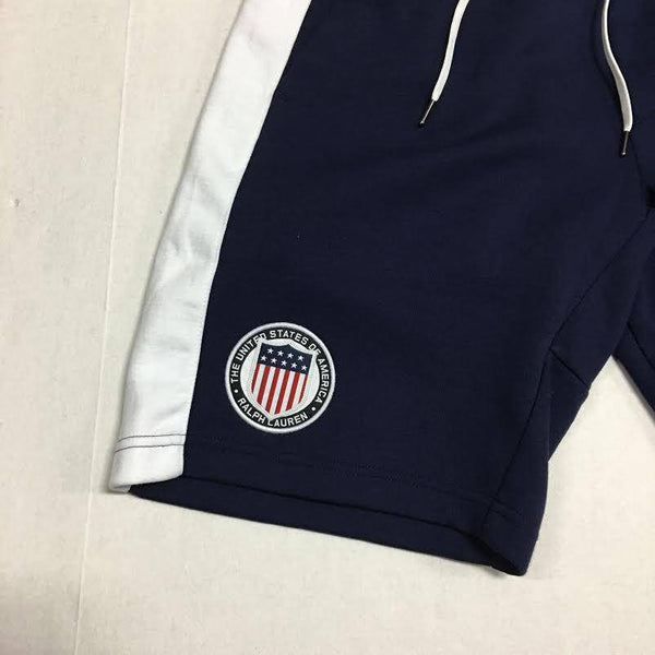 Nwt Polo Ralph Lauren Navy Blue American Flag Shorts - Unique Style