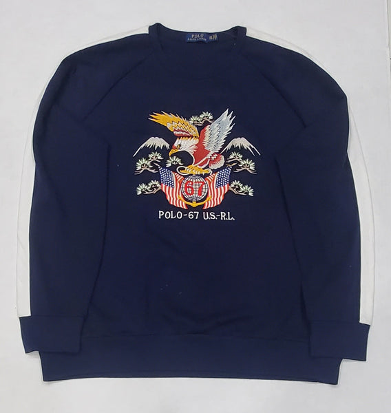 Nwt Polo Ralph Lauren Polo-67 US-RL Eagle Sweatshirt - Unique Style