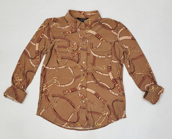 Nwt Women's Polo Ralph Lauren Button Up - Unique Style