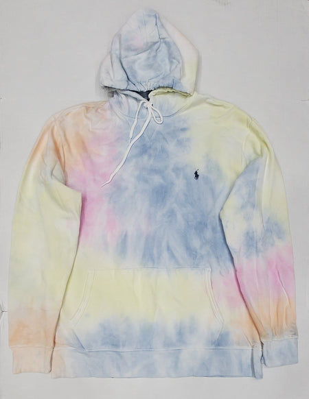 Nwt Polo Ralph Lauren White/Navy Small Pony Performance Hoodie