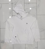 Nwt Polo Ralph Lauren White/Navy Small Pony Performance Hoodie - Unique Style