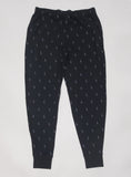 Nwt Polo Ralph Lauren Black Allover Pony Print Pajamas - Unique Style