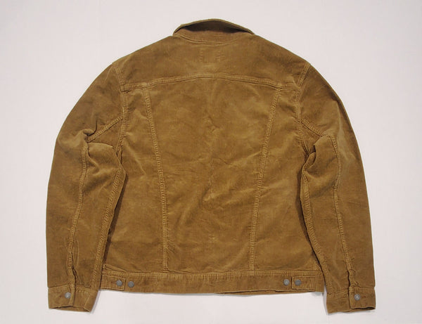 Nwt Polo Ralph Laure Khaki Corduroy Trucker Jean Jacket