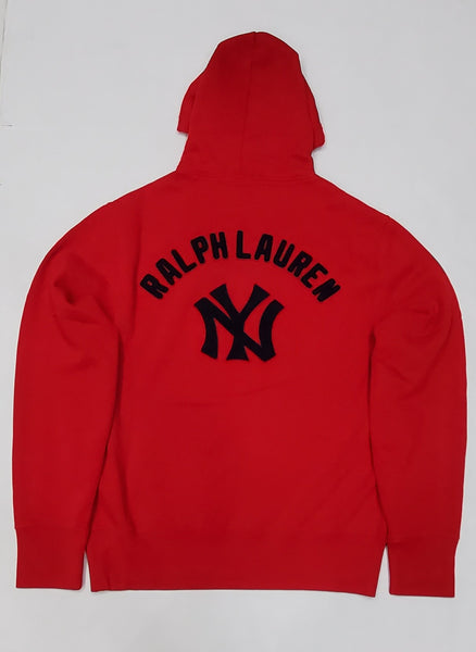 New Polo Ralph Lauren Red/Navy Yankees NY Hoodie - Unique Style
