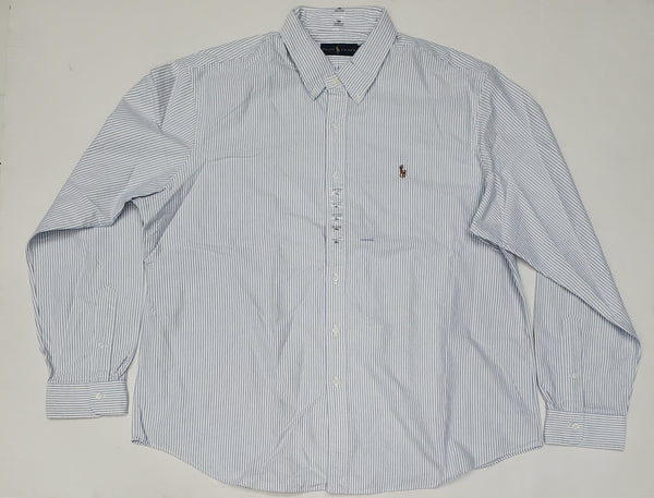Nwt Polo Ralph Lauren Small Pony Pin Striped Button Down - Unique Style