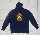 Nwt Polo Big & Tall Navy/Green Crest Hoodie - Unique Style