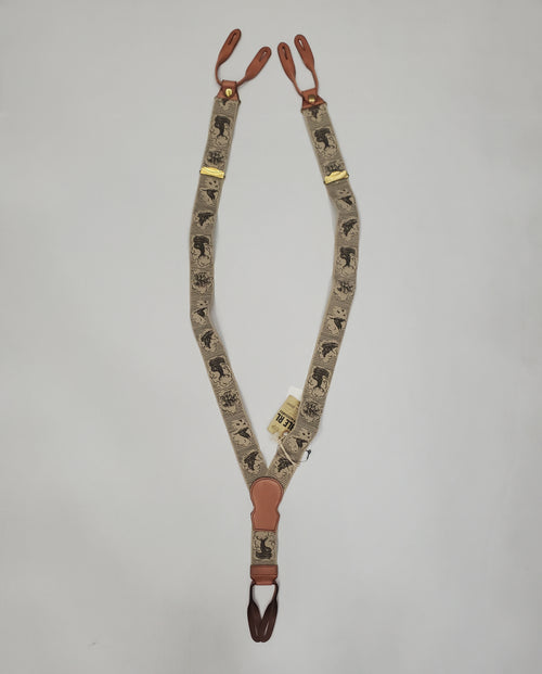 Nwt Double RL Suspender - Unique Style