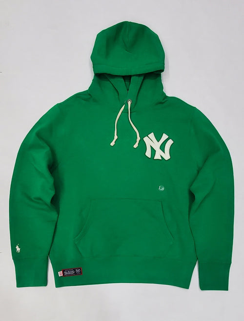 New Polo Ralph Lauren Green/White Yankees NY Hoodie - Unique Style