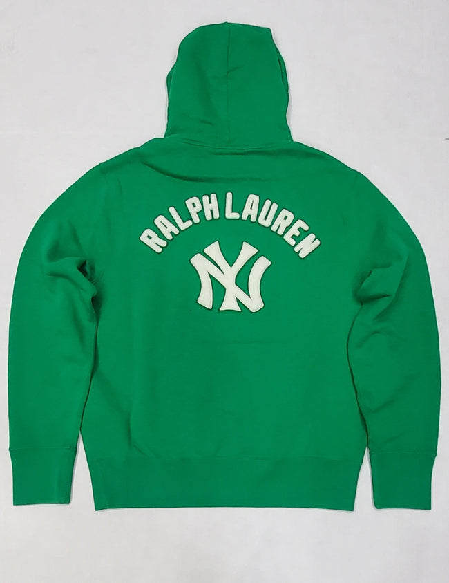 New Polo Ralph Lauren Green/White Yankees NY Hoodie - Unique Style