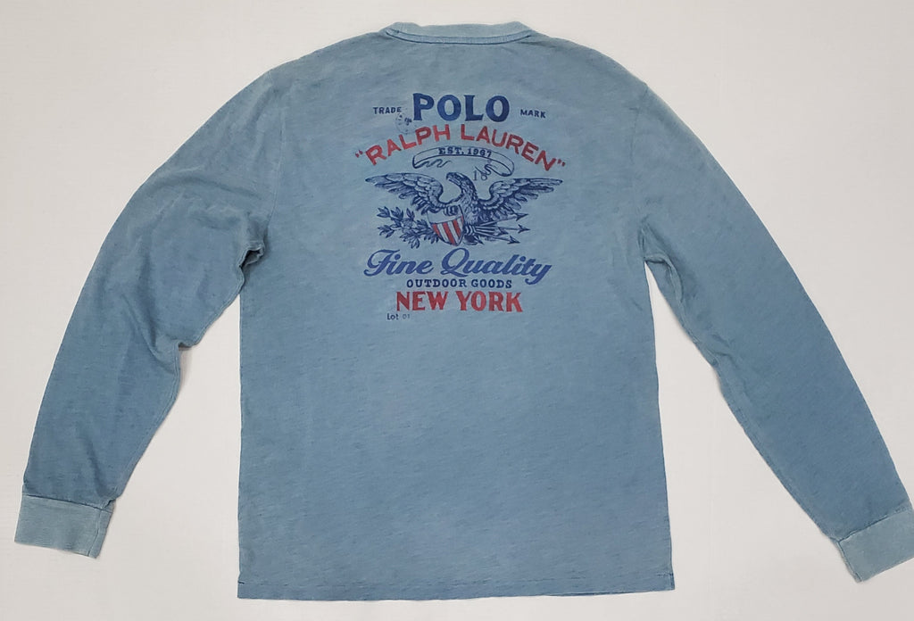 Nwt Polo Ralph Lauren Fine Quality Outdoor Goods Long Sleeve Tee