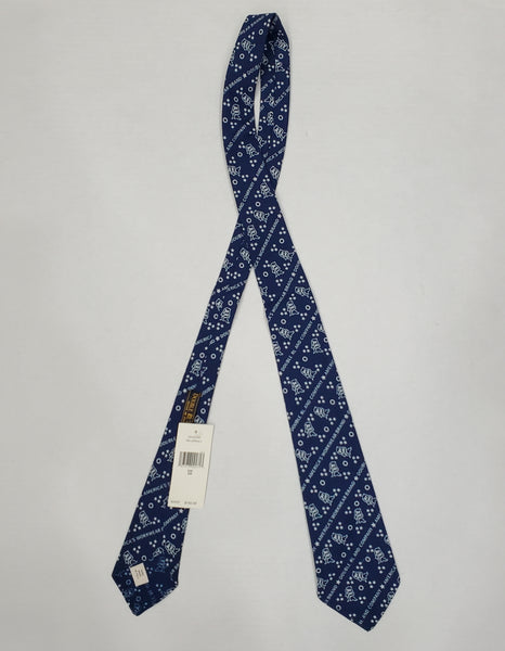 Nwt Polo Ralph Lauren Navy RRL Tie - Unique Style