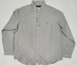 Nwt Polo Ralph Lauren Small Pony Grey Button Down - Unique Style