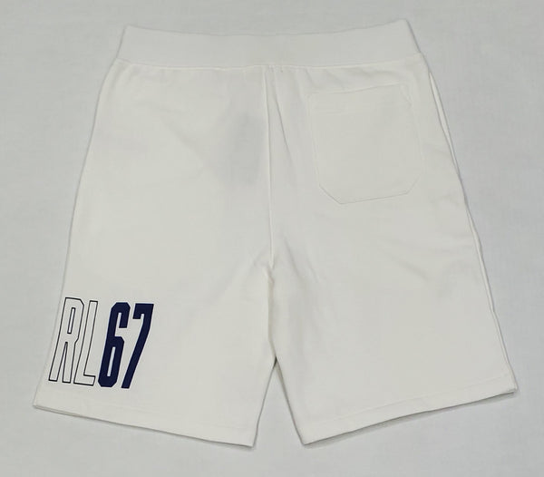 Nwt Polo Spellout White Printed Spellout Shorts - Unique Style