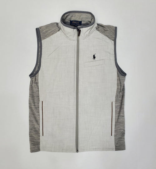 Nwt Polo Ralph Lauren Grey Heather Small Pony Wool-Polyester Blend Vest - Unique Style
