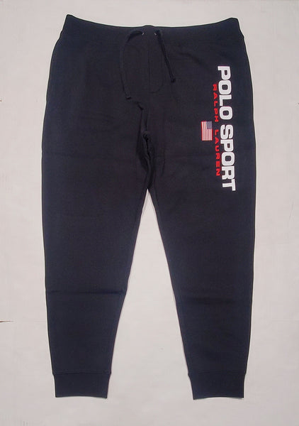 Nwt Polo Ralph Lauren Black Polo Spellout Joggers - Unique Style
