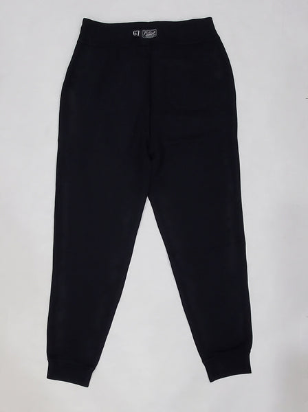 Nwt Polo Ralph Lauren Black/Yellow Embroidered Polo Spellout Joggers - Unique Style