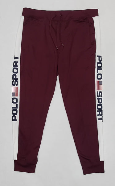 Nwt Polo Sport Burgundy Track Pants - Unique Style