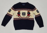 Nwt Kids Polo Ralph Lauren Ski Bears Knit Sweater (2T-7) - Unique Style