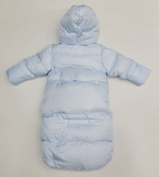 Nwt Boys Polo Ralph Lauren Blue One Piece Coat (3M) - Unique Style