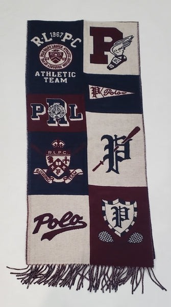 Nwt Polo Ralph Lauren RLPC Wool Blend Scarf