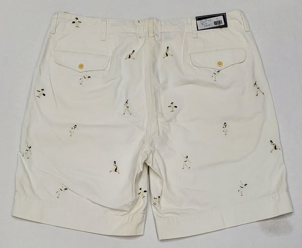 Nwt Polo Ralph Lauren Allover Embroidered Cricket Shorts - Unique Style
