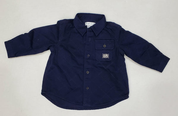 Nwt Infants Polo Ralph Lauren RLPC Cotton Lined Button Down (0-24 Months) - Unique Style