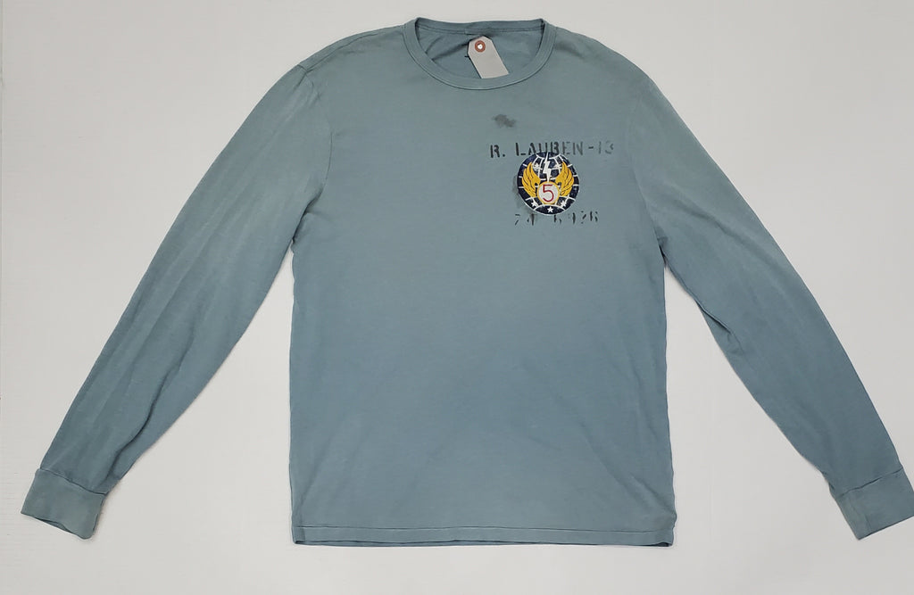 Nwt Polo Ralph Lauren 18th Tactical Strike Wing Long Sleeve Tee