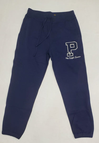 Nwt Polo Ralph Lauren Navy 'P' Sweatshirt With Matching Joggers - Unique Style