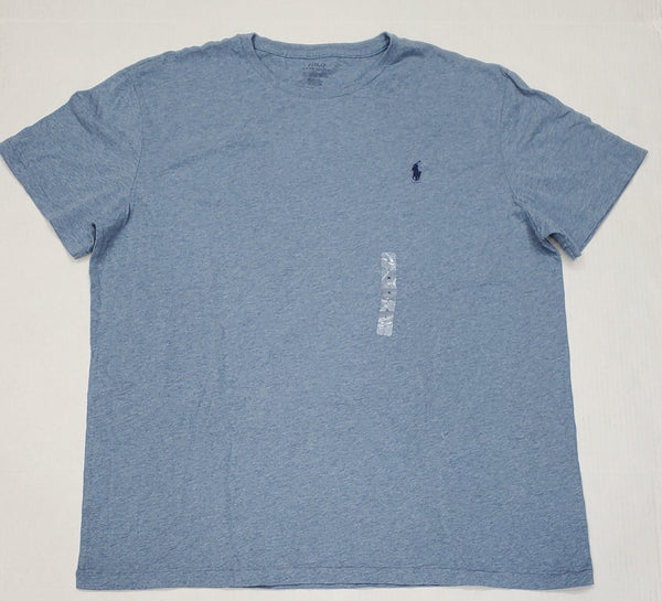 Nwt Polo Ralph Lauren " Ocn Heather" Small Pony Round Neck Tee - Unique Style