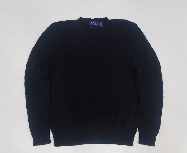 Polo Ralph Lauren Black Cashmere Sweater - Unique Style
