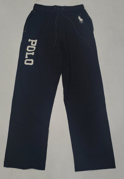 Nwt Polo Ralph Lauren Black/White Spellout w/Pony Pajama Pants - Unique Style