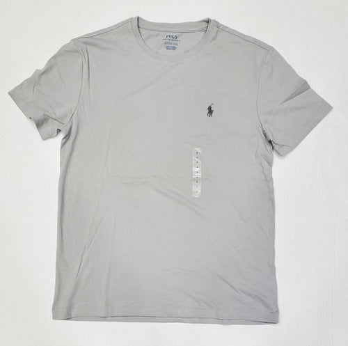 Nwt Polo Ralph Lauren "Soft Grey" Small Pony Round Neck Tee - Unique Style