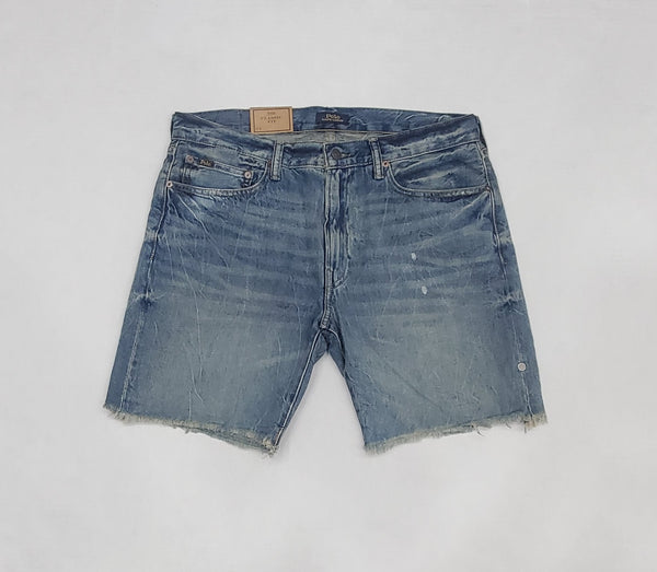 Nwt Polo Ralph Lauren Blue Classic Fit Rips Shorts - Unique Style