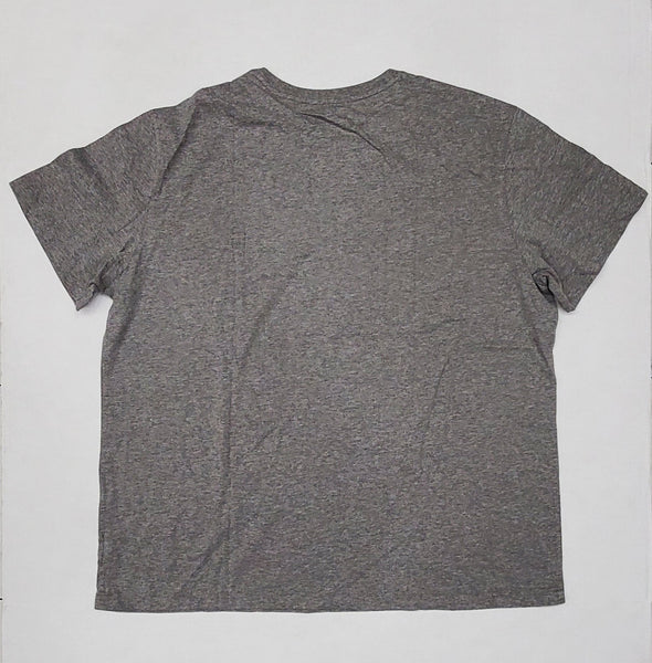 Nwt Polo Ralph Lauren Grey w/Green Small Pony Round Neck Tee - Unique Style