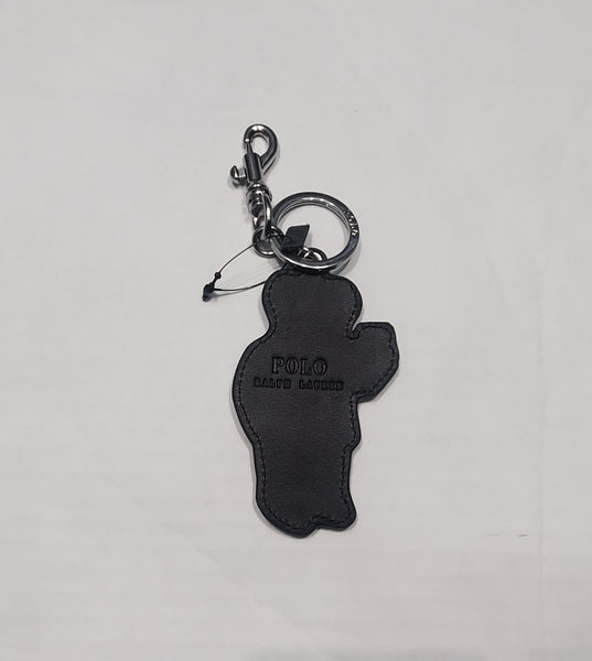 Leather Martini Bear Keychain - Unique Style