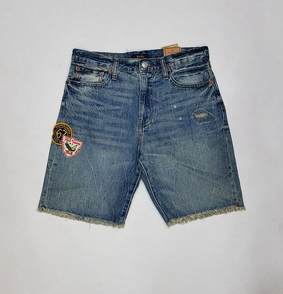 Kids Polo Ralph Lauren Jean Patch Shorts (8-20) - Unique Style