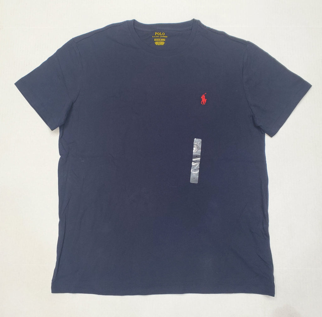 Nwt Polo Ralph Lauren Navy Small Pony Roundneck Tee