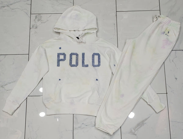 Nwt Polo Ralph Lauren Women's Tie Dye Sweatsuit - Unique Style