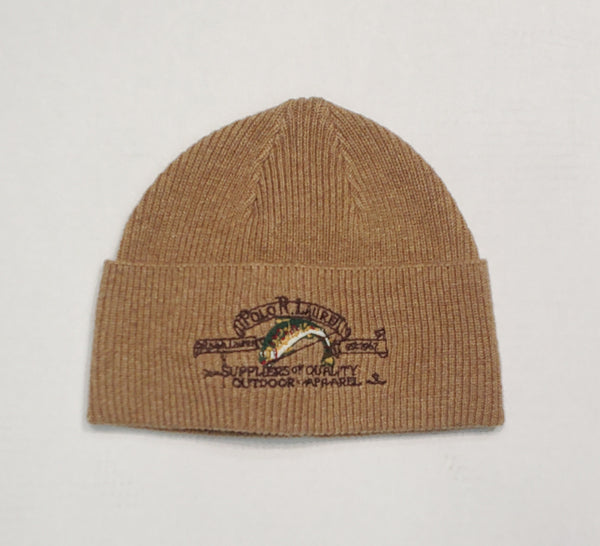 NWT Polo Ralph Lauren Khaki Suppliers Quality Outdoor Apparel Sportsman Skully - Unique Style